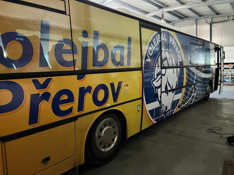 Volejbal Přerov – Celopolep autobusu