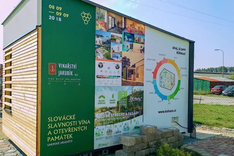 KOHAus, Staré Město – Velkoformátový polep objektu